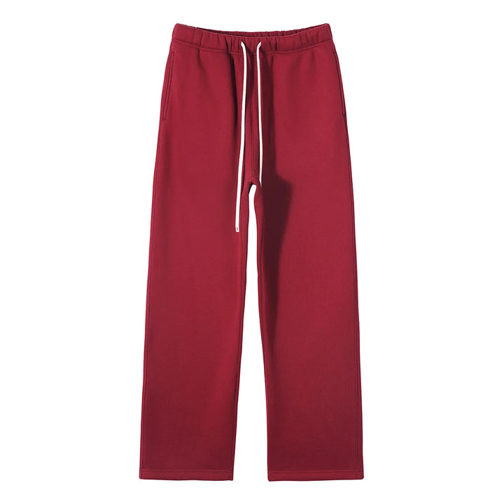 Men’s Plush Hoodie & Wide Leg Joggers-HighTouch