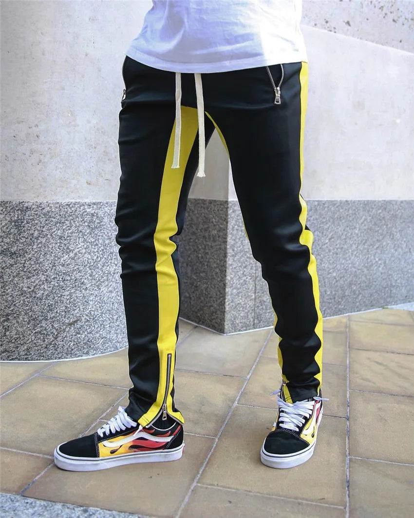 Men’s Slim Jogger Pants – Casual Gymwear with Elastic Waist-HighTouch