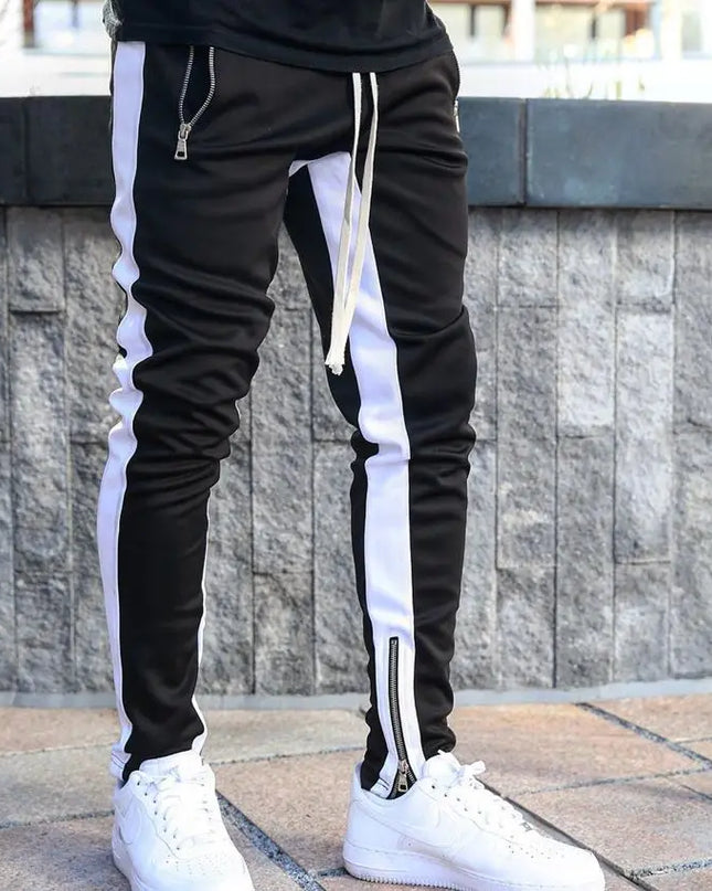 Men’s Slim Jogger Pants – Casual Gymwear with Elastic Waist