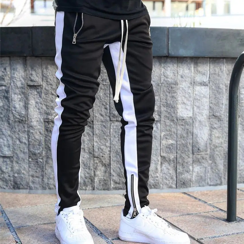 Men’s Slim Jogger Pants – Casual Gymwear with Elastic Waist-HighTouch