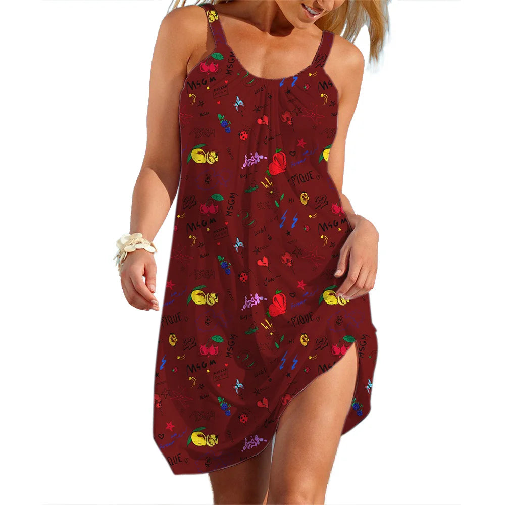 Summer Women's Slip Dress Casual Clothes