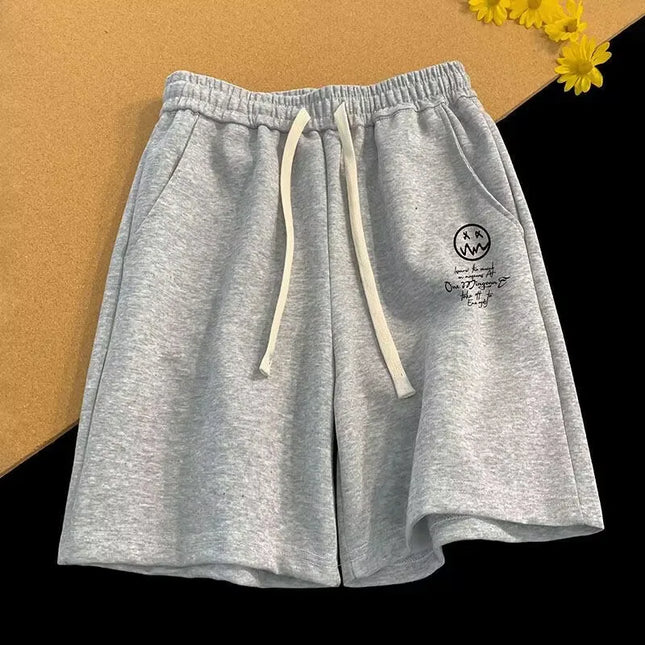 Oversized Wide-Leg Sports Shorts for Men – M to 8XL Lightweight & Trendy Fit
