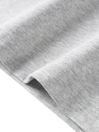 Half-Zip Long Sleeve Tee – Regular Fit T-Shirts, 230gsm-HighTouch