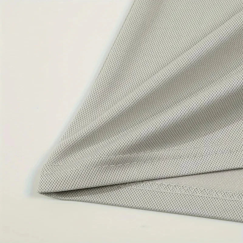 Lightweight Men’s Summer Polo – Breathable, Button-Collar Casual Top