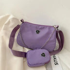 Women’s Lightweight Fabric Crossbody Bag – Stylish & Practical-HighTouch