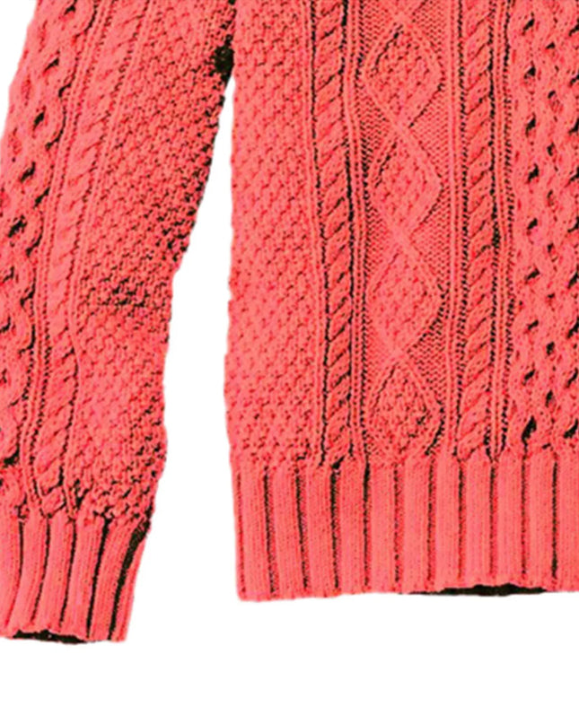 Men's Thick Woolen Knit Sweater