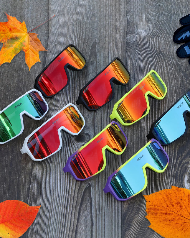 Men’s UV400 Polarized Cycling Sunglasses – Lightweight Sports Eyewear