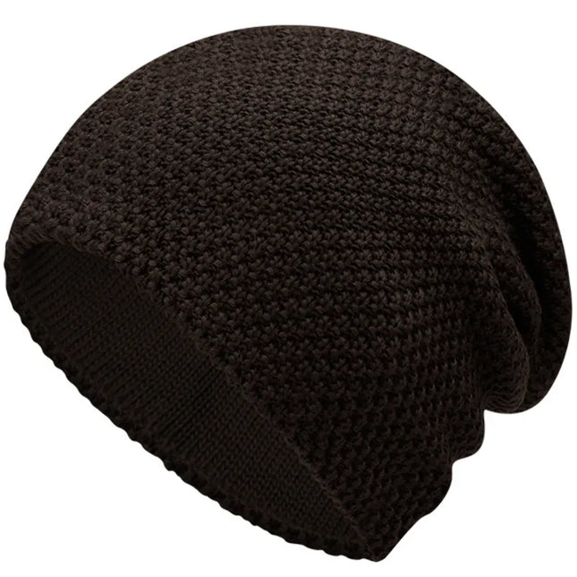 Big Size Knit Winter Beanie for Men & Women