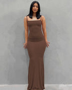 Brown-Sleeveless
