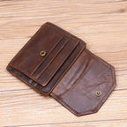 Genuine Cowhide Leather Wallet UK-HighTouch