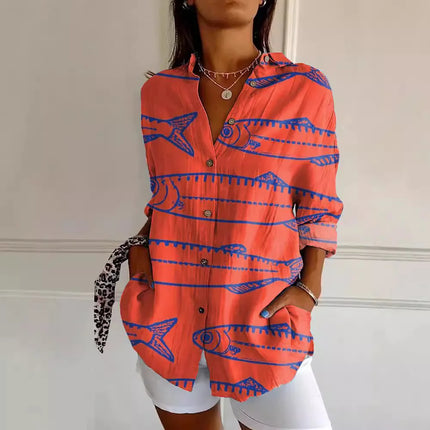 Harper | Elegant Floral Shirt & Blouse