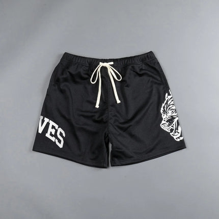Men’s Quick-Dry Mesh Workout Gym Shorts – Breathable Performance Joggers
