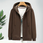 Big & Tall Zip-Up Hoodie Men-HighTouch