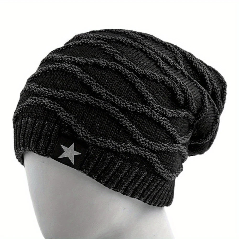 Fur-Lined Slouchy Winter Beanie Unisex