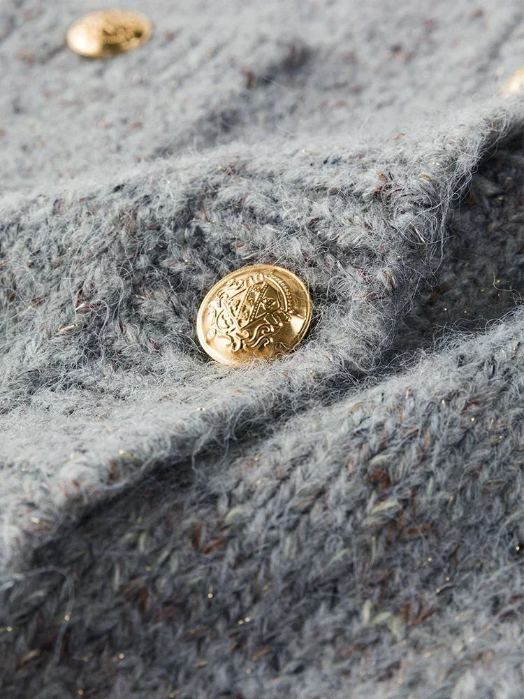 Wool Knit Vest Women