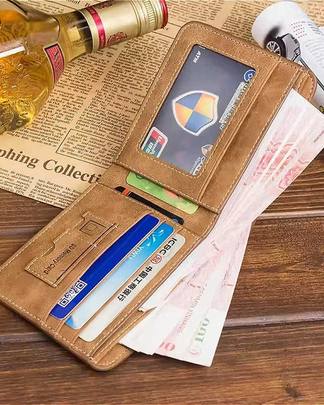 Slim Cowhide Billfold Wallet