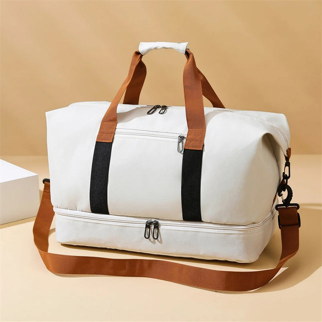 Large Capacity Portable Travel Bag – Lightweight Gym Bag
