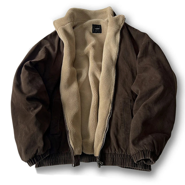 Japanese Vintage Polar Fleece Jacket Men