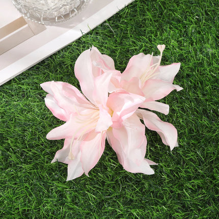 AWAYTR Bohemian Hawaiian Flower Hair Clip – Romantic Side Bash Clip for Women & Girls