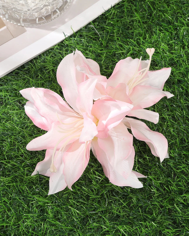 AWAYTR Bohemian Hawaiian Flower Hair Clip – Romantic Side Bash Clip for Women & Girls