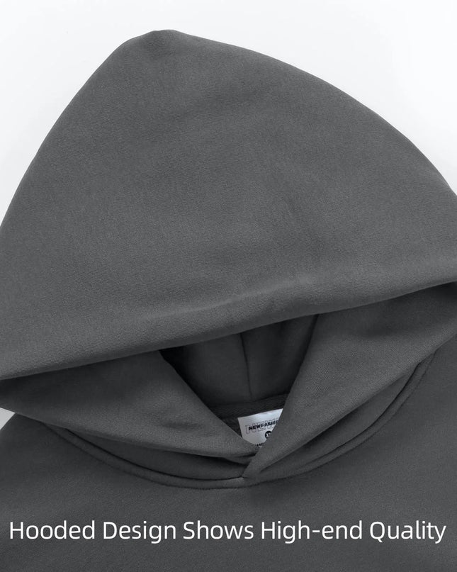 480gsm Heavyweight Cotton & Velvet Hoodie