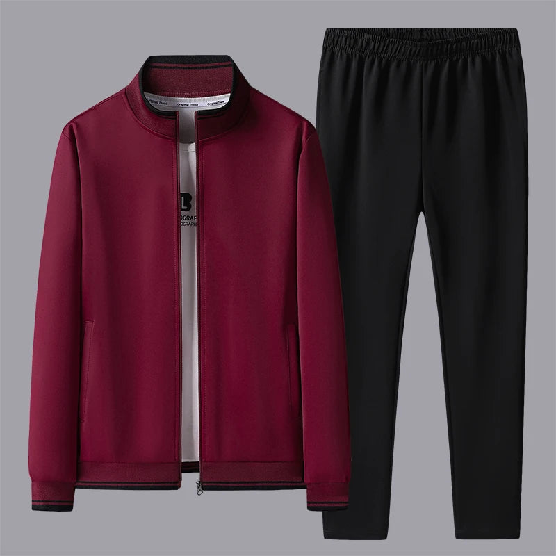 Heren sportjas met opstaande kraag