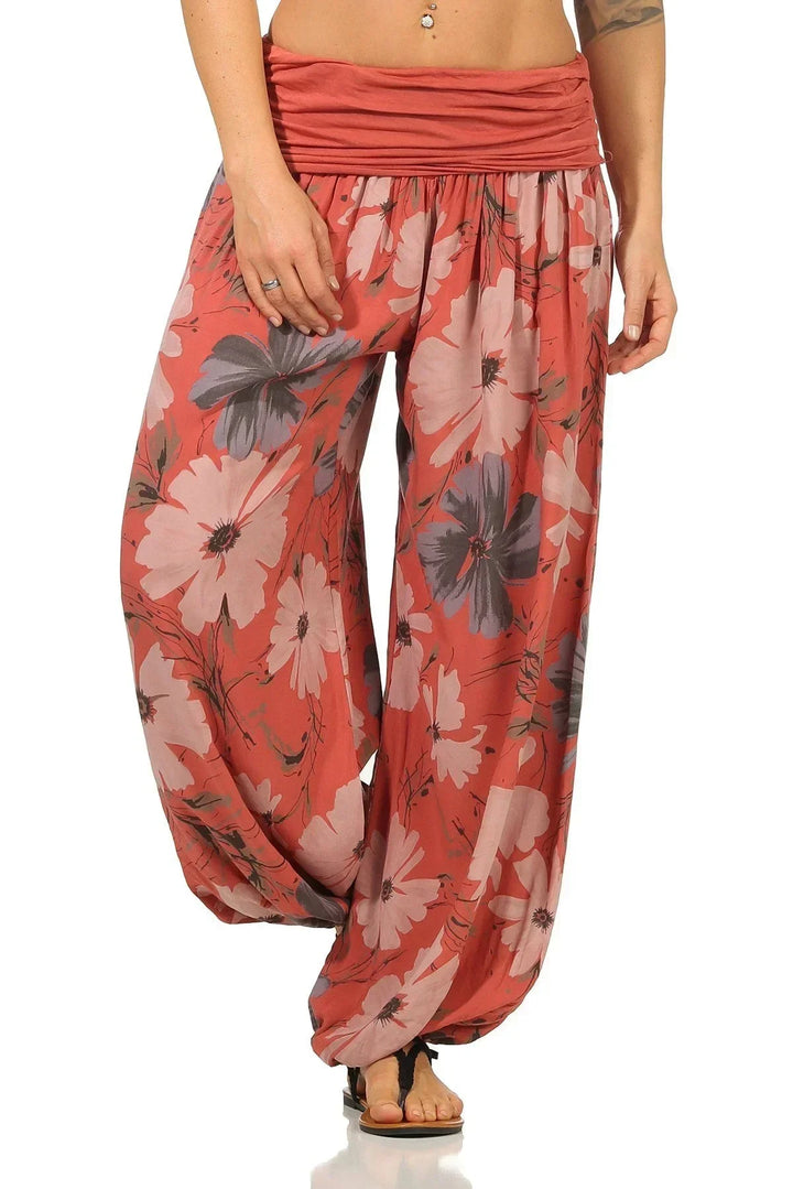 Plus-Size Harajuku Harlan Wide-Leg Pants-HighTouch