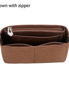 Brown With Zipper