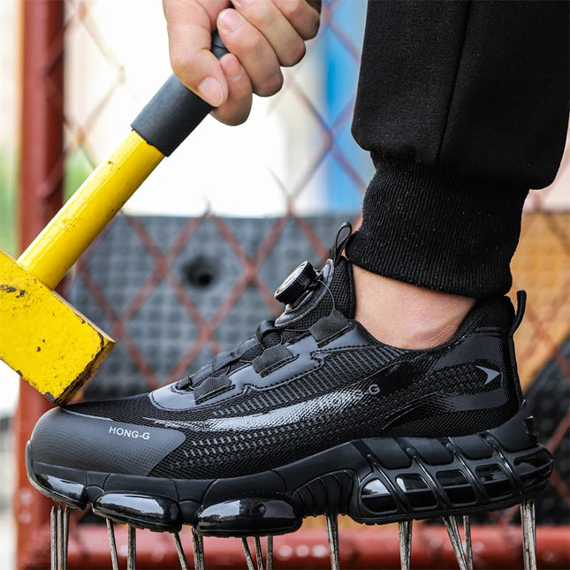 Steel Toe Anti-Puncture Safety Work Shoes