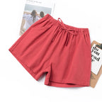 High-Waist Casual Summer Shorts – Lightweight Beach & Running Sweatpants for Women-HighTouch