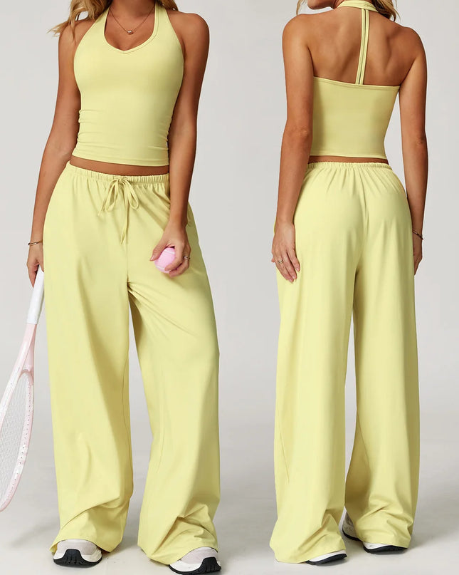 Women’s Yellow Gym Set