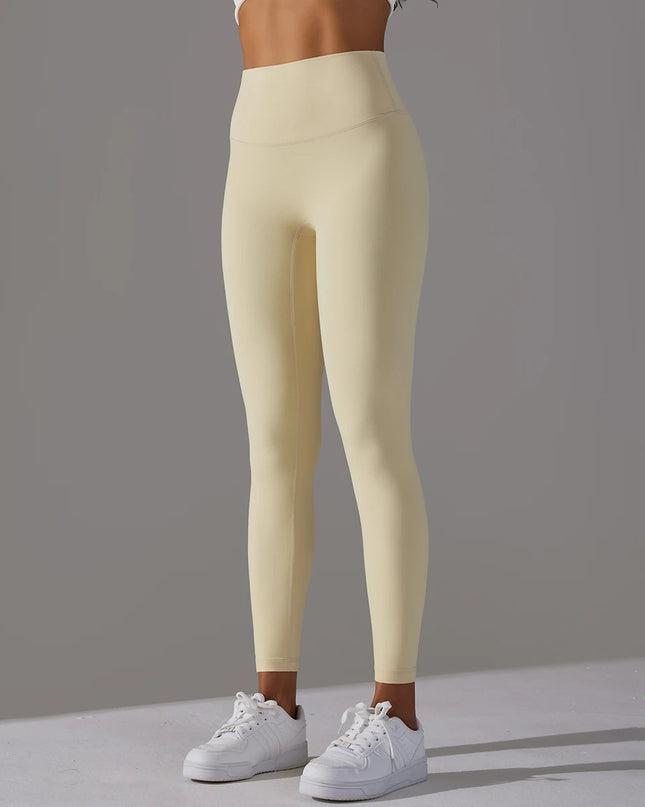 High-Wais Leggings – Buttery-Soft, Sweat-Wicking, with Hidden Pocket