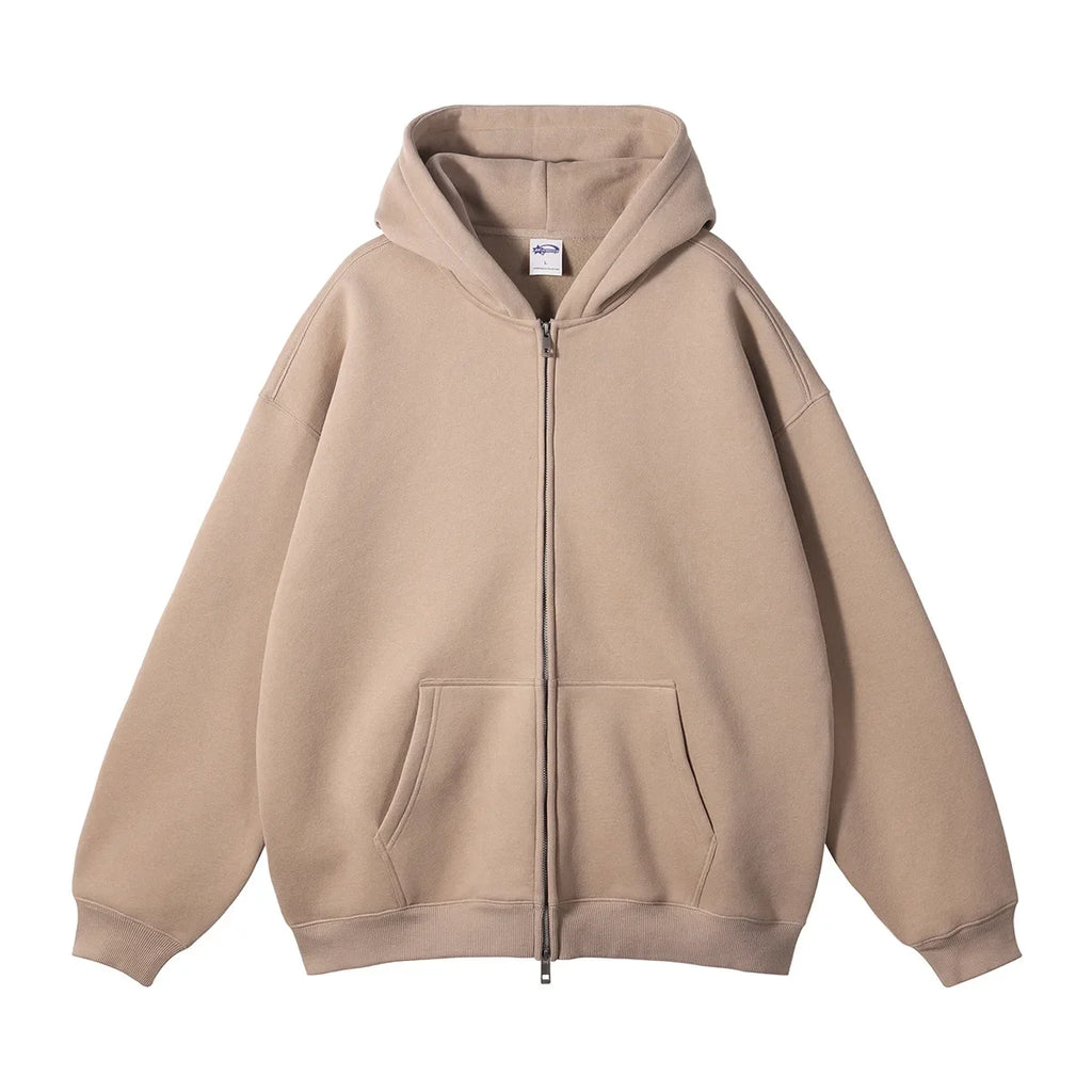 Women’s Luxe 2‑Piece Loose Fleece Hoodie & Jogger Set-HighTouch