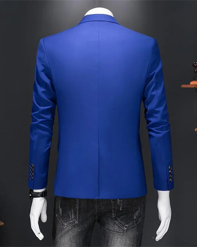 Men’s Slim-Fit Casual Blazer