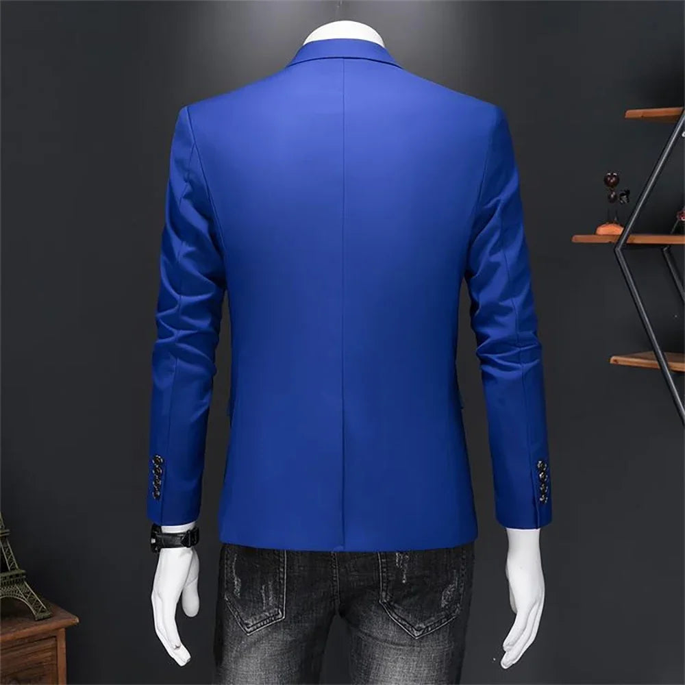 Men’s Slim-Fit Casual Blazer