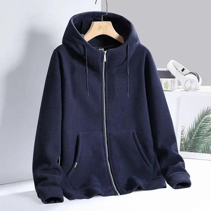 Women’s Soft Fleece Zip-Up Hoodie for Everyday Wear