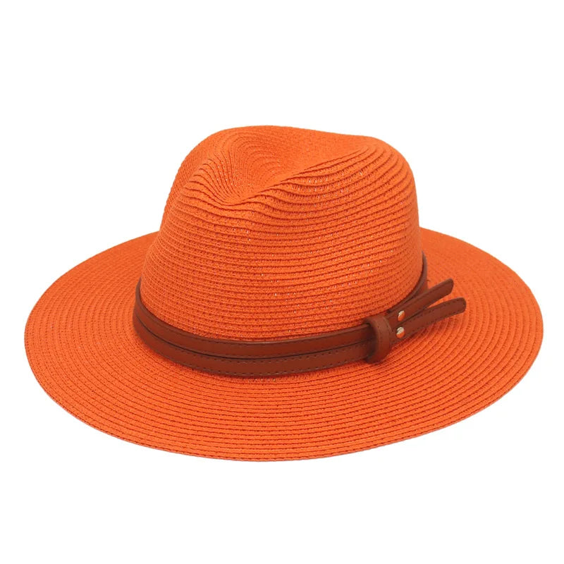 Breathable Straw Panama Sun Hat