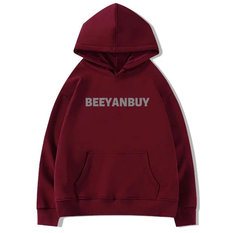 Casual Fleece Lined Hoodie Women's Autumn Winter Thickened American Retro Lazy Style Couple Outerwear Cotton Full Sleeve