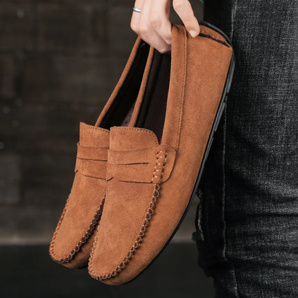 Fashion Suede Men’s Casual Loafers