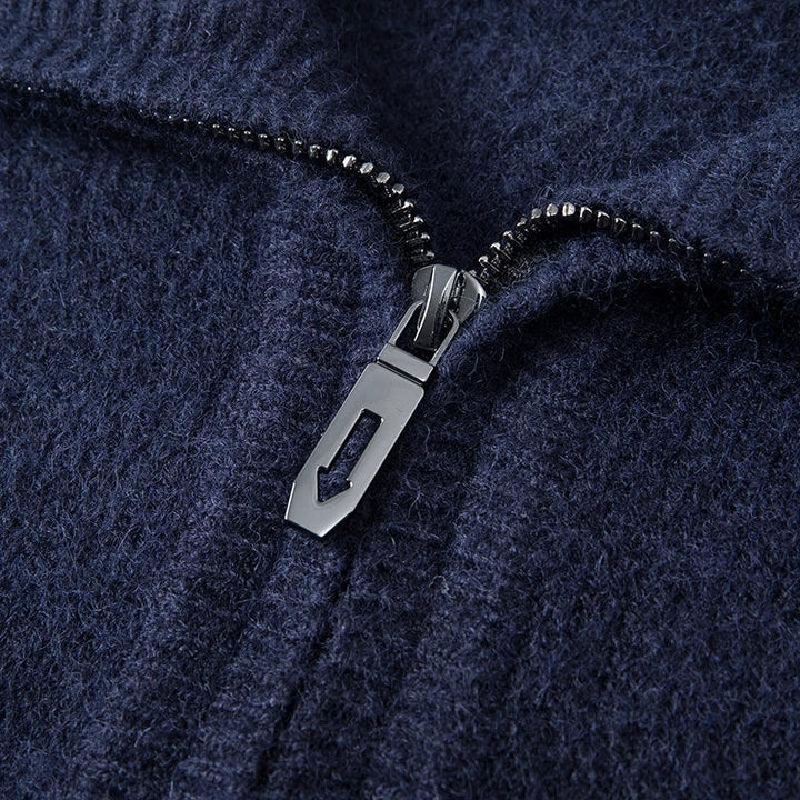 Men's Wool Quarter Zip Sweater – Soft & Lightweight