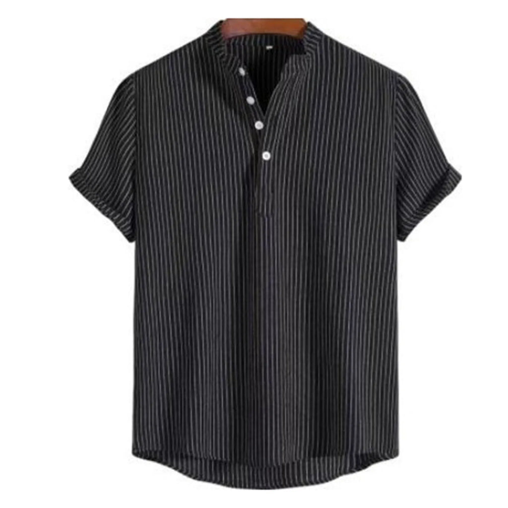 Hudson - Button Up Linen Wrinkle-Free Summer Shirt