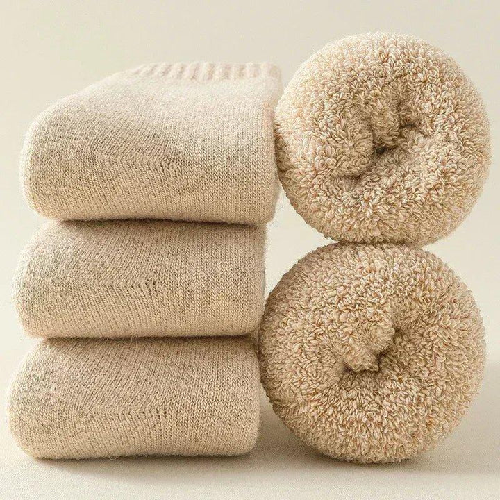 Premium Wool Socks 3 Pack – Warm & Soft