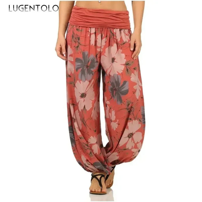Plus-Size Harajuku Harlan Wide-Leg Pants