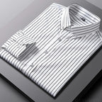 Hightouch | Relaxed Striped Cotton Shirt