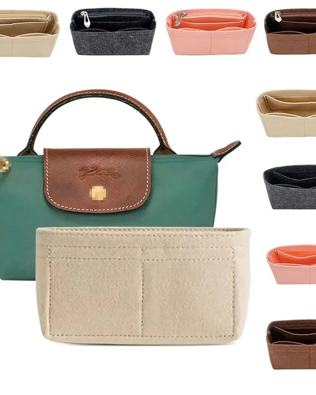 Felt Insert Liner for Longchamp Mini