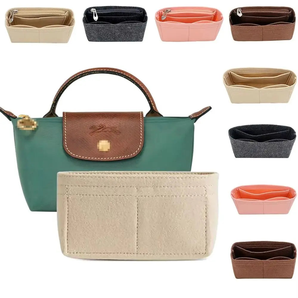 Felt Insert Liner for Longchamp Mini
