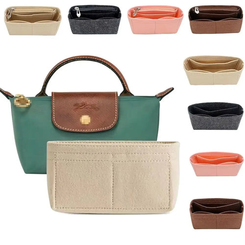 Felt Insert Liner for Longchamp Mini
