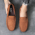 Fashion Suede Men’s Casual Loafers-HighTouch
