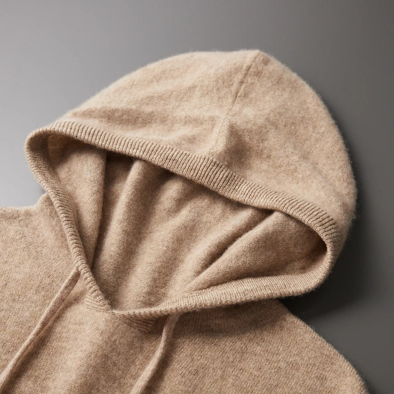 Men's Merino Wool Hoodie – Warm & Breathable