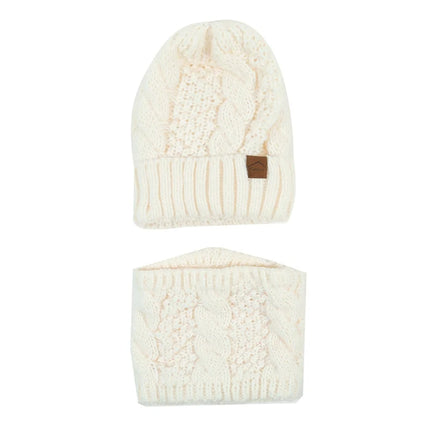 Women’s Winter Knitted Hat & Scarf Set